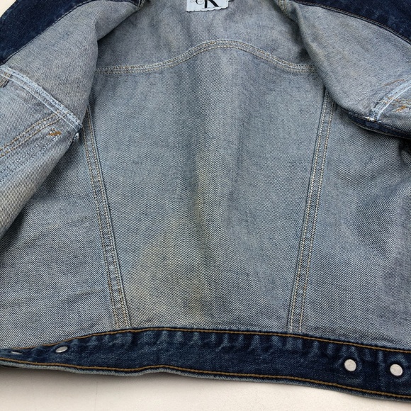 Calvin Klein CK Denim Jean Vest - Picture 5 of 8
